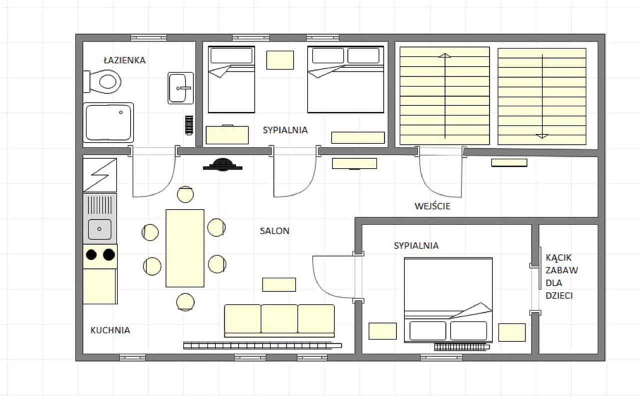 Apartament w Rynku Ustrzyki Dolne Bagian luar foto